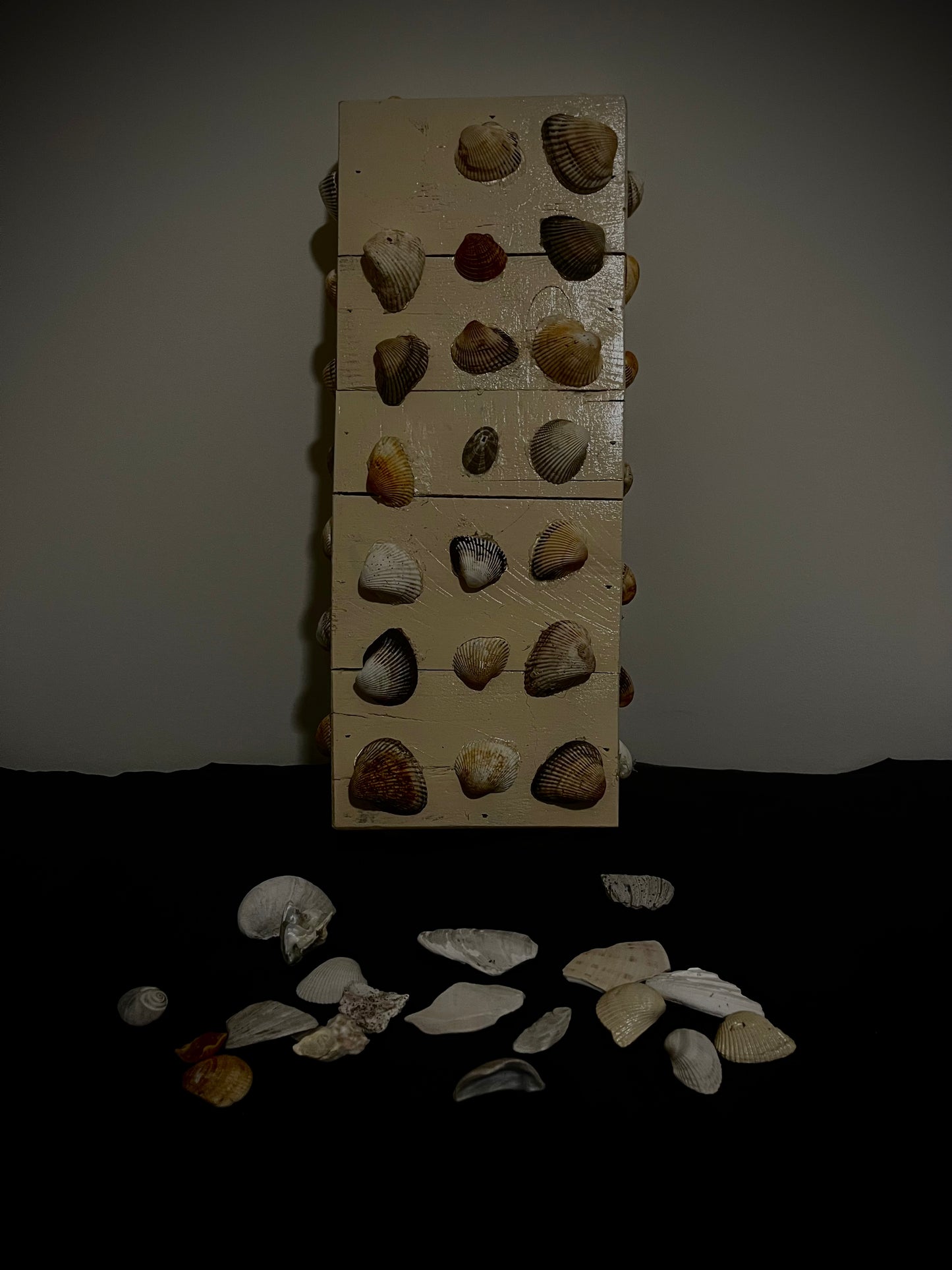 Picture wooden beige