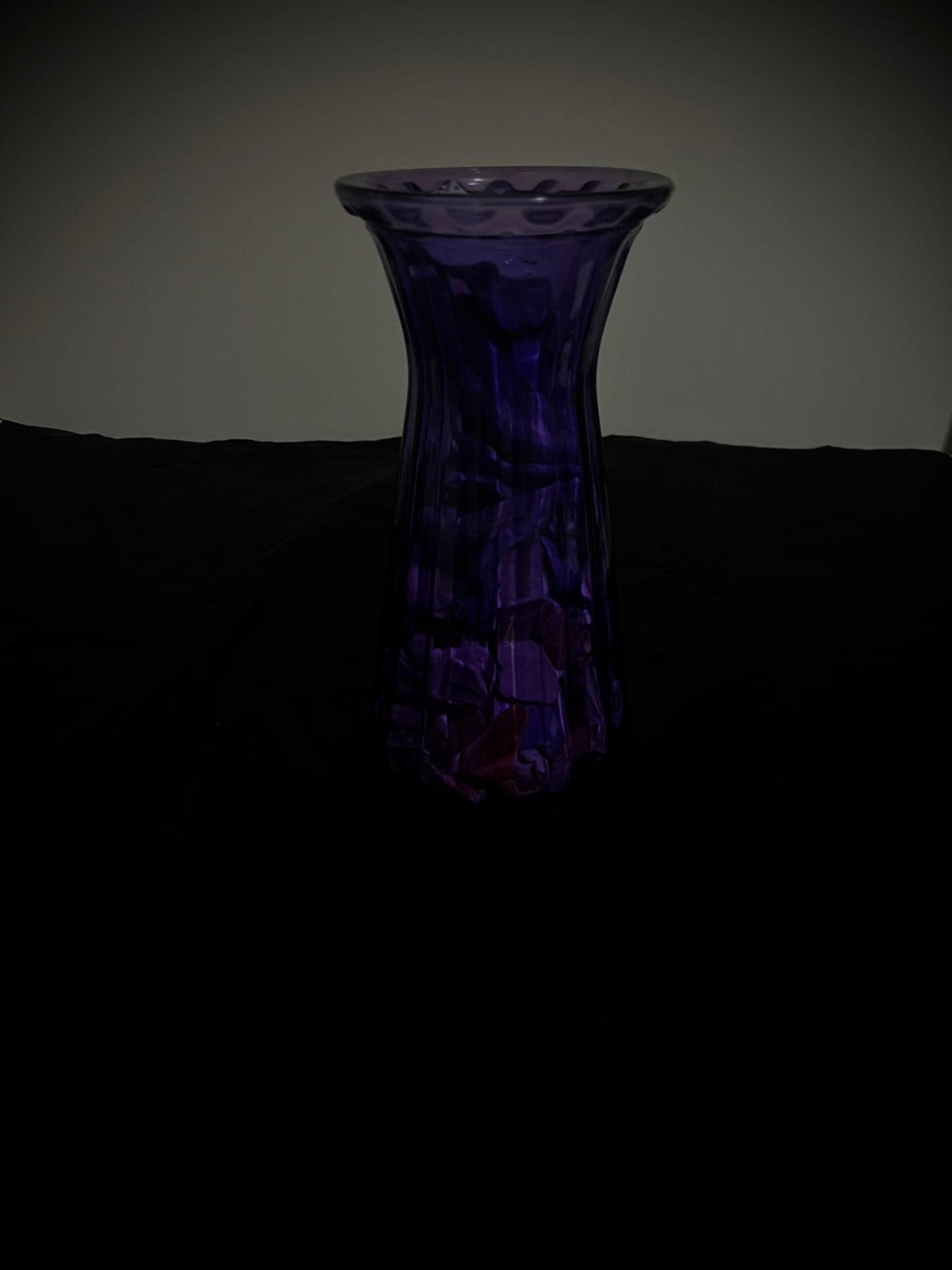 Vase Glass Purple
